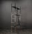 Architects Metal and Wood Shelf, 1920s For Sale - Image 6 of 18