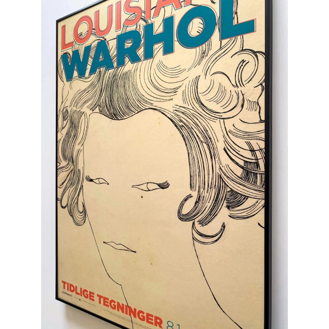 Andy Warhol Foundation Lithograph Print Framed Denmark