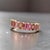Pink Natural Multi-Shade Sapphire Ring 14k Rose Gold 4.20 TCW Certified, Size 6.5 For Sale - Image 8 of 13