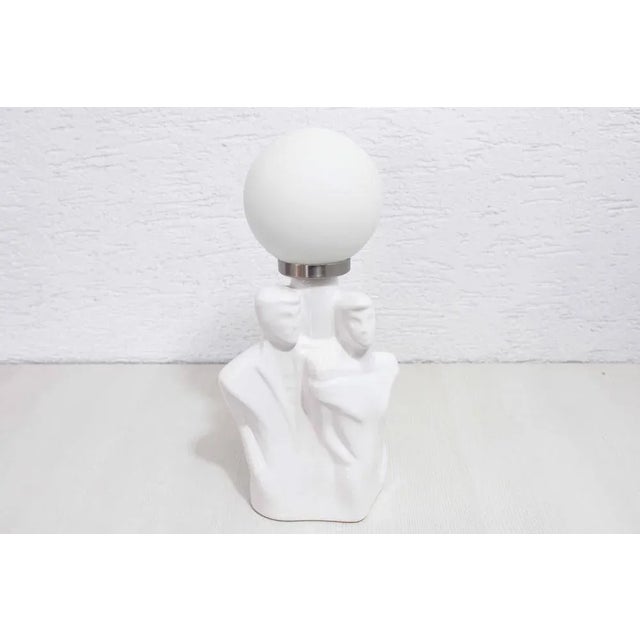 Vl Ceramic Earthenware Lamp, Holland, 1970s For Sale - Image 12 of 13