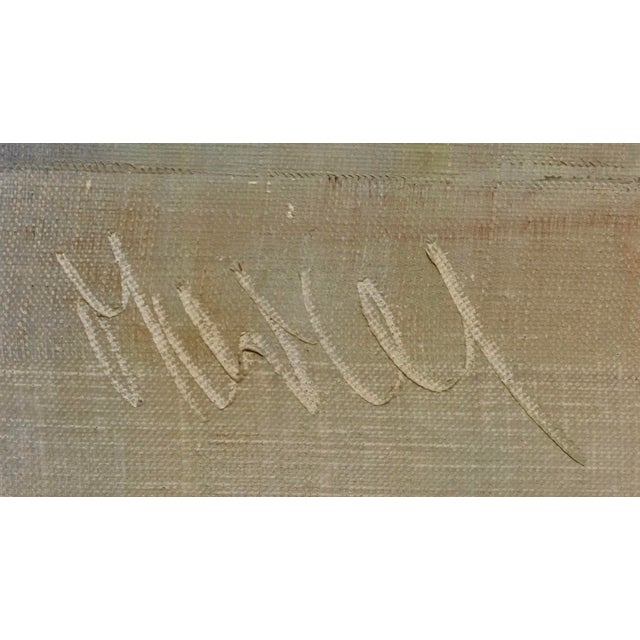 1970s Yachts in Harbour, 1970s, Oil on Canvas, Framed For Sale - Image 5 of 8