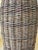 Vintage 36” Woven Wicker Bee Skep For Sale - Image 10 of 15