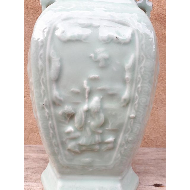 Daoguang Era Celadon Vase, China For Sale - Image 10 of 14
