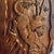 Wood Monumental 5.5-Ft Vintage Hand-Carved Solid Wood Relief Sculpture With Matching Stands. A Family Heirloom, Truly One of a Kind of This Size. For Sale - Image 7 of 12