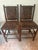 Offered is a rare, matching pair of authentic upholstered barstools from the iconic "Old Faithful" collection by the Old...