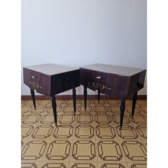 Mid-Century Modern Nightstands, 1960s, Set of 2 For Sale - Image 10 of 18