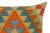Abstract Modern Turkish Chantell Hand Woven Kilim Throw Pillow For Sale - Image 3 of 5