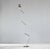 Large 6 arm floor standing jielde lamp circa 1950s brushed steel arms - on/off switch on the shade - takes e27 fitting...