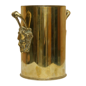 French WWI Artillery Cannon Shell Ice Champaign Bucket from St. Chamond, 1915