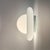 White Space Age UFO Ceiling Lamp in White Opaline Glass, Italy, 1970s For Sale - Image 8 of 15