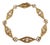 Antique French Art Nouveau 18k Yellow Gold Bracelet For Sale