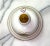 Vintage Lidded Jar With Lotus Motif For Sale - Image 9 of 12