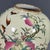 Celadon Vintage Chinese Celadon Famille Rose "Peaches & Bats" Jar With Marchant London Label For Sale - Image 8 of 9