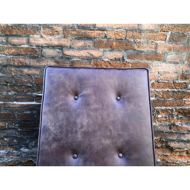 Not Yet Made - Made To Order Leather Pouf from Pescetta For Sale - Image 5 of 17