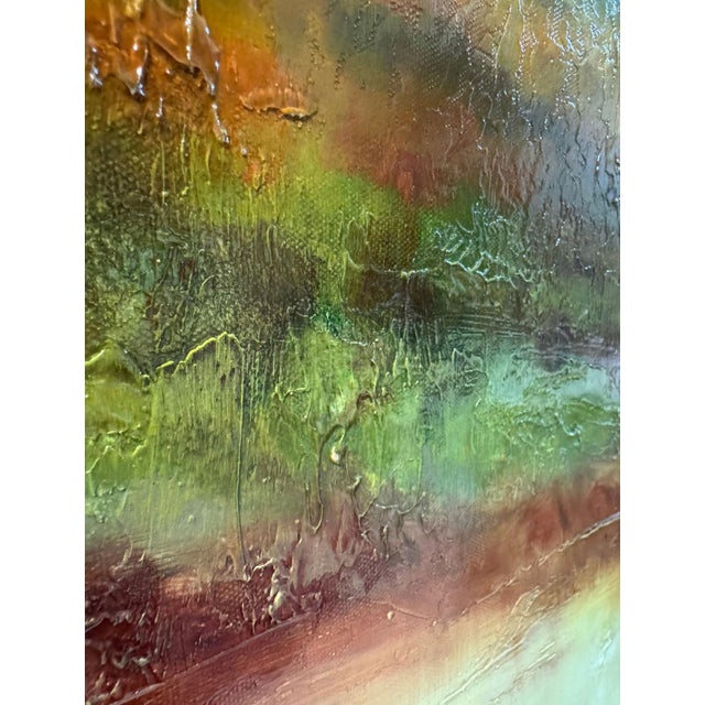 Artist: Jeff Dixon (b.1973-) Chinese Title:Sunset Medium: Oil on Canvas Size 38"W X 28"H Edition:Original Artwork is in...