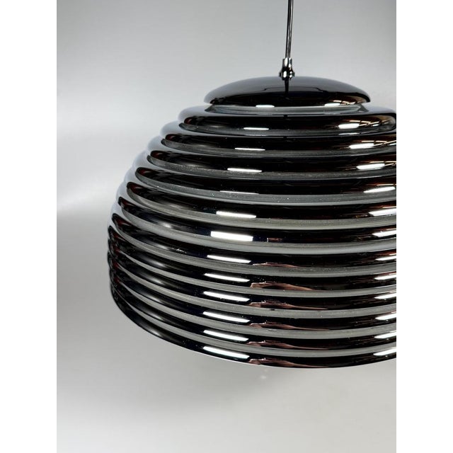 Ceiling Lamp Saturno in Chrome by Kazuo Motozawa for Staff, 1960s For Sale - Image 6 of 18