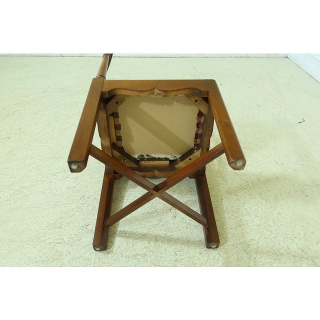 Brown Chippendale Mahogany Corner Chair For Sale - Image 8 of 9