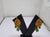Metal Natural 23.41cts Emerald & 0.41cts Diamond Earring in 18k Gold For Sale - Image 7 of 8