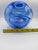 William Worcester Glassworks Signed 1987 Studio Art Glass Vase Cobalt Blue For Sale - Image 6 of 13