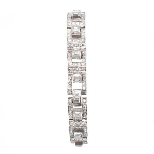 Ladies Vintage Antique Art Deco Blancpain 10mm 7.40ctw Diamond Manual Watch For Sale In Houston - Image 6 of 10