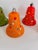 1960s Rare 1960s Kurt Adler Italian Hand-Decorated Bell Ornaments, Boxed Set of 6 For Sale - Image 5 of 12