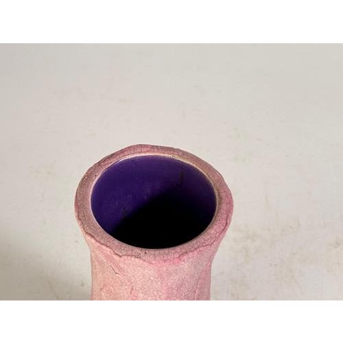 Vase in Enameled Ceramic by Gilbert Valentin, 1950s For Sale - Image 6 of 7