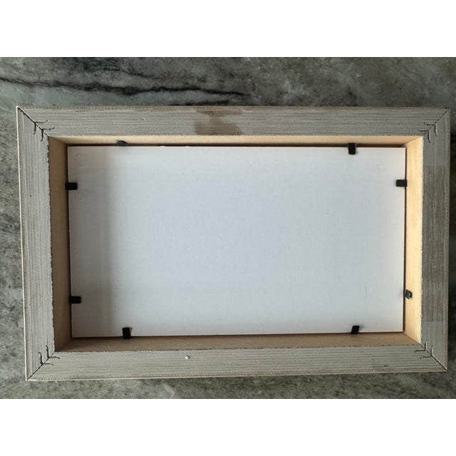 1990s 1998 Nordic Watercolor of a Fjord, Newly-Matted and Framed For Sale - Image 5 of 9