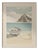 A. Guardieli, Ocean Boat & Mountain, Embossed Print, Framed For Sale