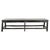 Wood Solid Wood Bench with Black Patina For Sale - Image 7 of 7