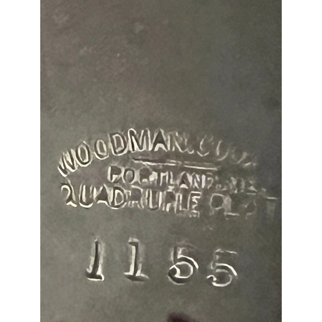 Metal Antique Ornate Quadruple Plate Footed Bowl For Sale - Image 7 of 12