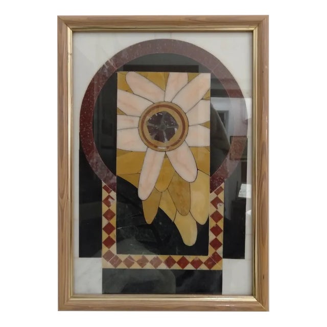 Marble Mosaic from Vignali, 1940s For Sale