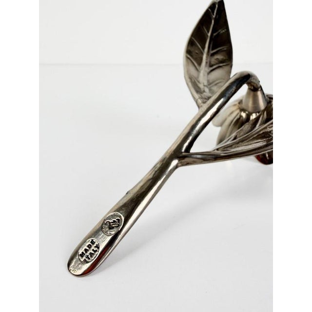 Mid-Century Italian Chrome Flower Cocktail Ashtrays, 1960s, Set of 6 For Sale - Image 10 of 18