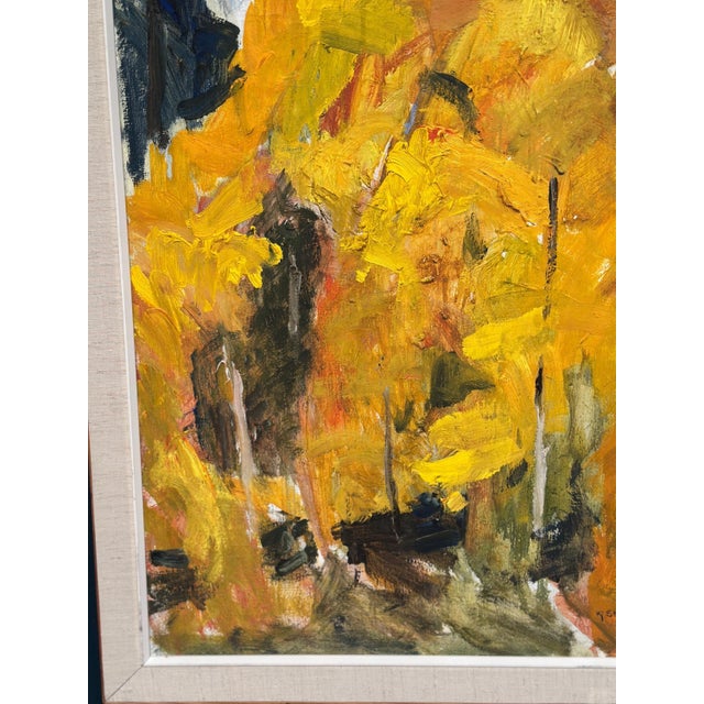 KJ Steinlöf, Trees, 1973, Oil on Canvas, Framed For Sale - Image 7 of 18