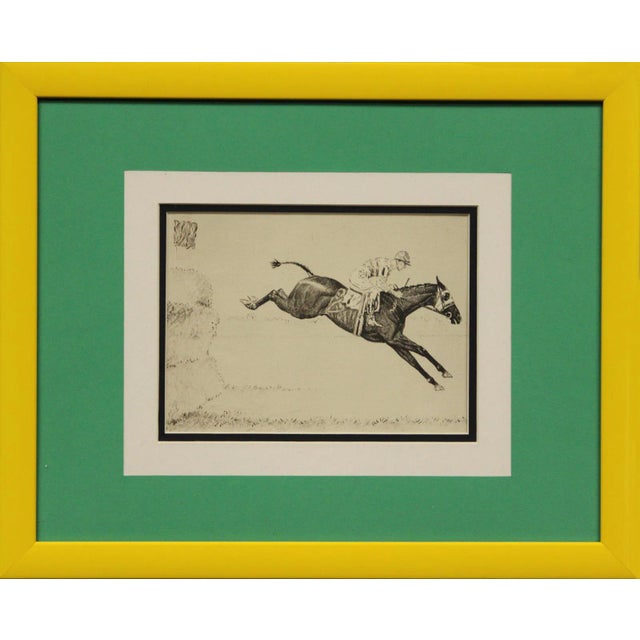 "Steeplechase Drypoint" For Sale