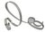 David Elijah Herschler Chrome Freestanding Ribbon Twist Modern Art Sculpture For Sale - Image 10 of 17