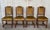 Early 20th Century Set of 4 Carved Dining Room Chairs in Louis XIII Style with Velvet Seat and Back For Sale - Image 16 of 18
