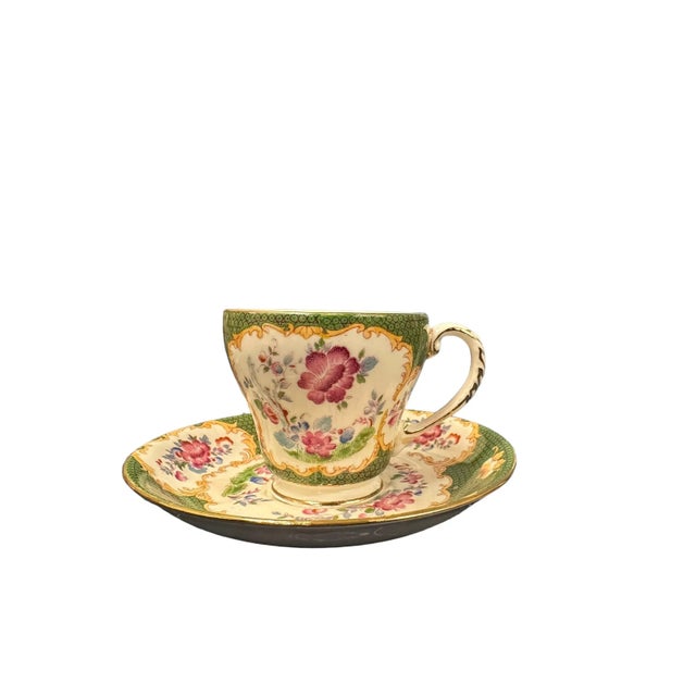 Ceramic Vintage Royal Grafton Canton Tea Set - 14 Pieces For Sale - Image 7 of 12