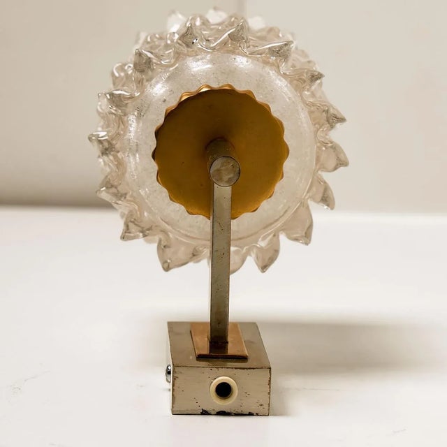 Glass Wall Light Fixture from Hillebrand, 1960 For Sale - Image 6 of 13