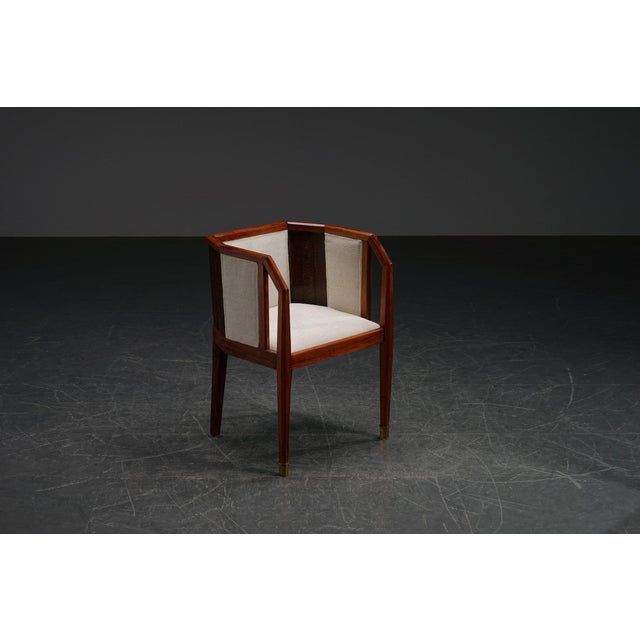Art Deco Desk Chair, Belgium, 1930s For Sale - Image 16 of 18