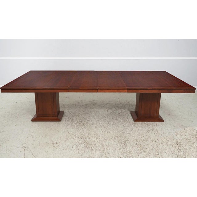 American 74-144 Inch Solid Cherry American Made Conference Room Table, Boardroom Table For Sale - Image 3 of 16