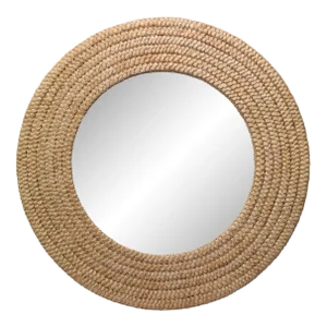 Lifestyle by JY Meadow Braided Seagrass Mirror