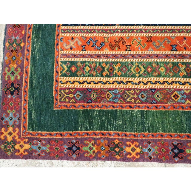 Textile Galerie Shabab Collection Mid-20th Century Turkish Anatolian Accent Rug For Sale - Image 7 of 9