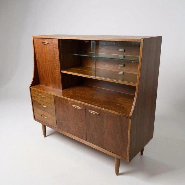 Mid-Century Modern Sideboard in Teak For Sale - Image 6 of 6