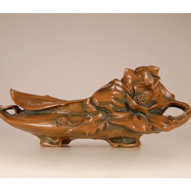 Art Nouveau Pottery Vase by George Klimt for Bernard Bloch For Sale - Image 18 of 18