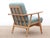 Mid-Century Modern Model Cigar GE 240 Armchair by Hans Wegner for Getama, 1950s For Sale - Image 15 of 15