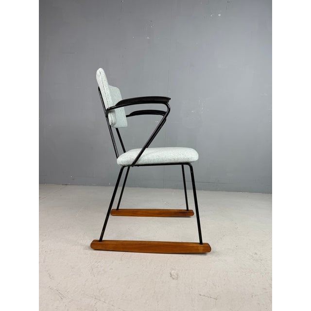1960s Kembo Rocking Chair from WH Gispen, Netherlands, 1950s For Sale - Image 5 of 18