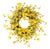 Yellow Daisy Floral Wreath 23"D For Sale