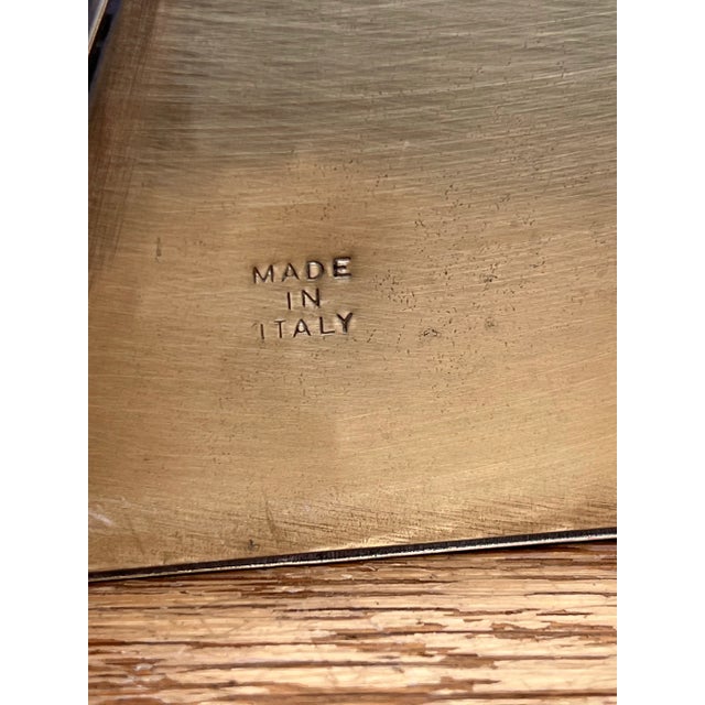 1970s Italian Brass Magazine Holder For Sale In Los Angeles - Image 6 of 6
