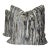 Kravet Couture "Velvet Waves" in Vapor Blue 22" Pillows-a Pair For Sale