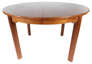 Teak Dining Table with Extension, 1960s